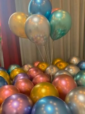 Good Price For 10000pcs Chrome Latex Balloon 3.2g Bar KTV Party Decoration