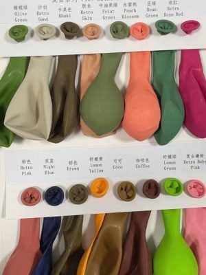 10 inch Retro Latex Balloon